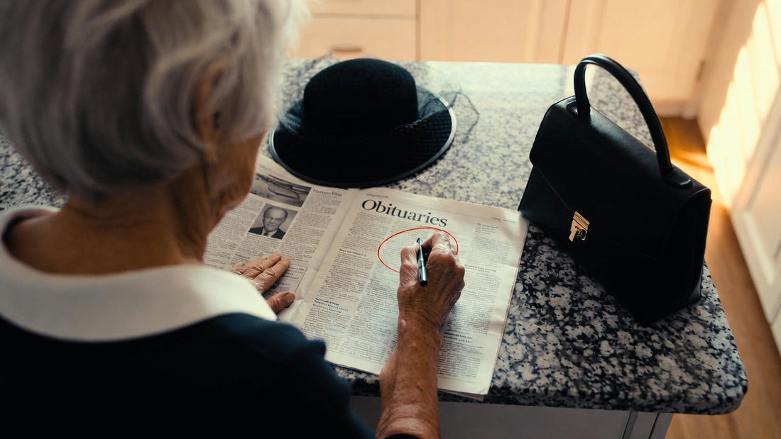 What do you include in an obituary